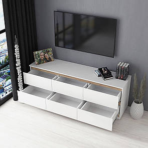 Тумба ТВ на 6 шухляд