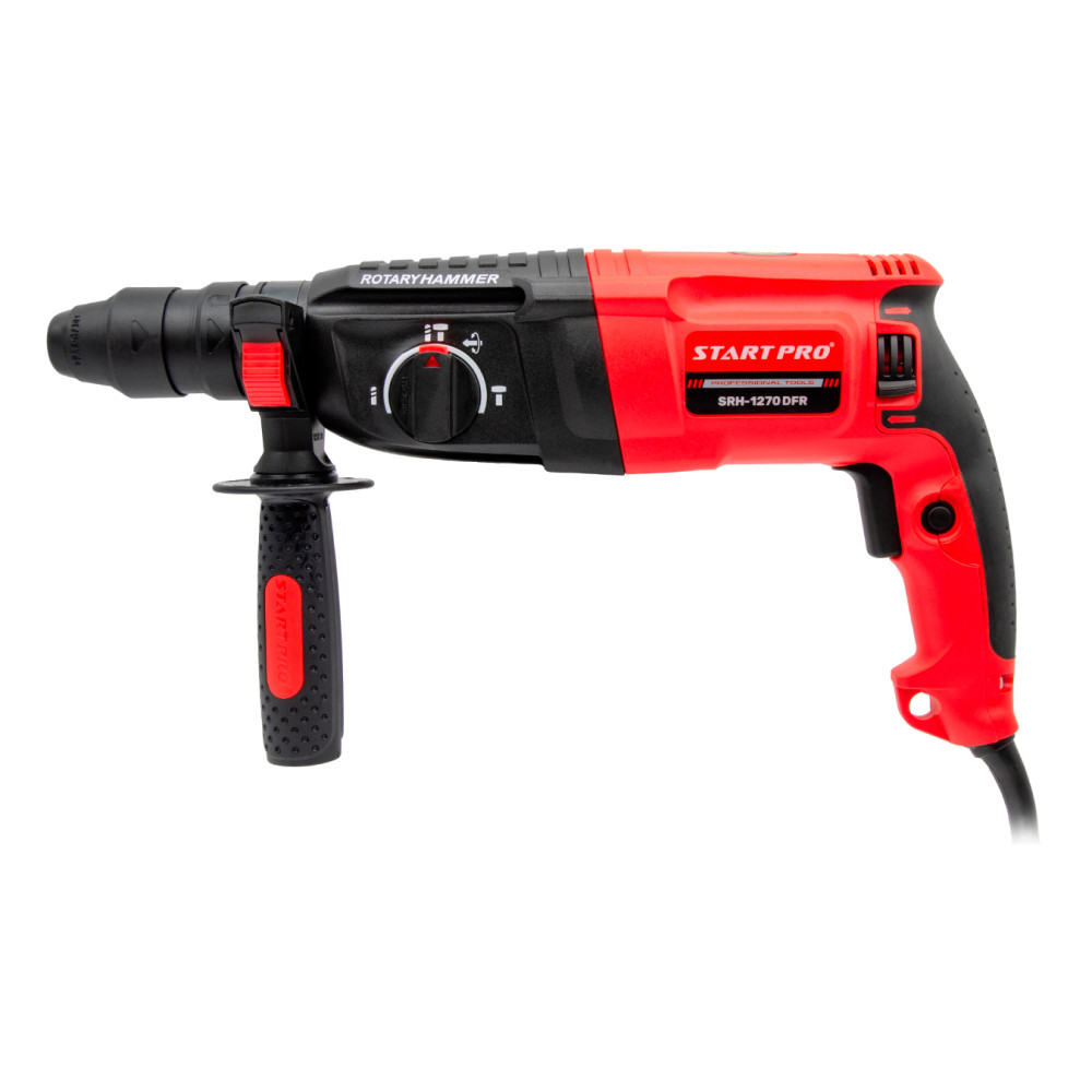 Прямий Перфоратор із швидкозатискним патроном START PRO SRH-1270 DFR (1270 Вт, 3.5 Дж, 4000 уд/хв)