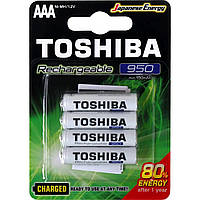 Акумуляторні батарейки Toshiba AAА 950mAh Ni-MH