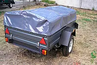 Тент ПВХ на легковий причіп ФЕРМЕР ПФ-01 2х1,20м