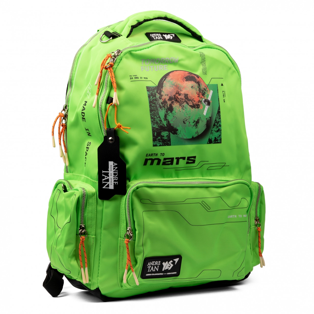 Рюкзак YES T-131 YES by Andre Tan Space green 46х31х14 см, 20 л, зелений (559049)
