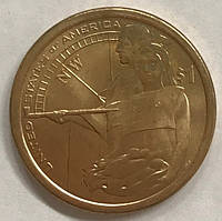 Монета США 1 доллар 2014 г. Сакагавея - Экспедиция Льюиса и Кларка
