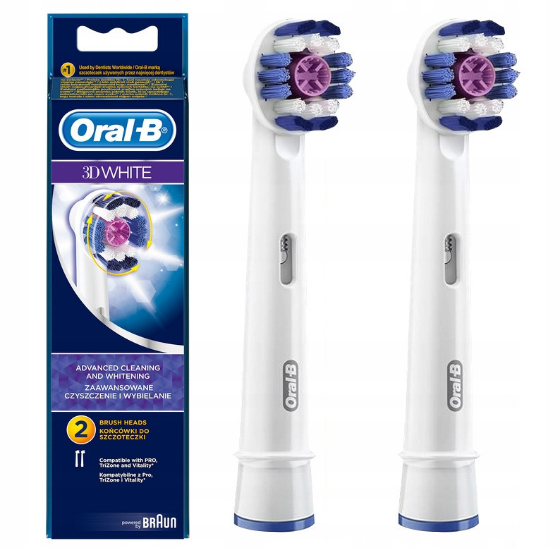 Купить Сменные насадки для электрической зубной щётки Oral-B EB18 3D ...