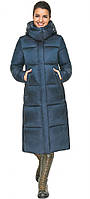 Сапфировая женская куртка модного дизайна модель 52650