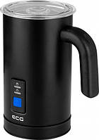 Капучинатор ECG NM-119-Black 500 Вт для приготовления латте, капучино, фраппе спениватель молока и сливок