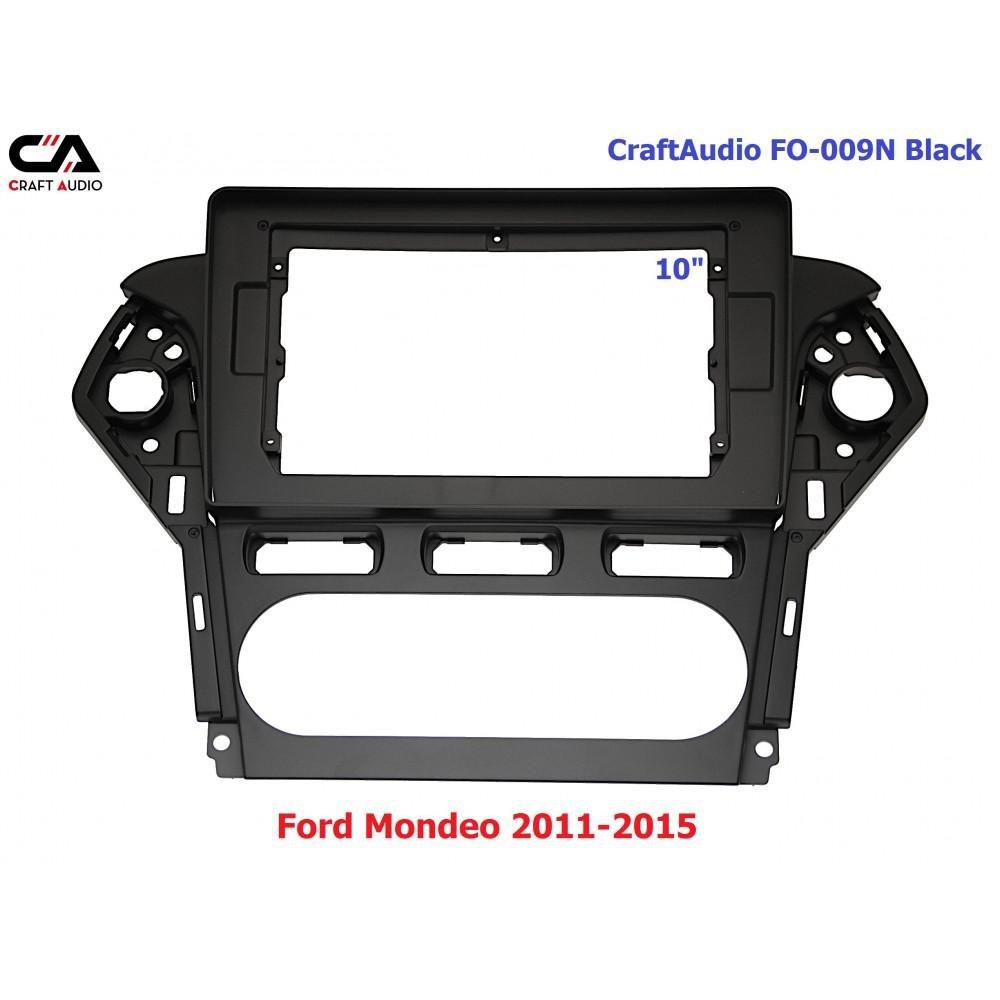 Перехідна рамка CraftAudio FO-009N Black Ford Mondeo 2011-2015