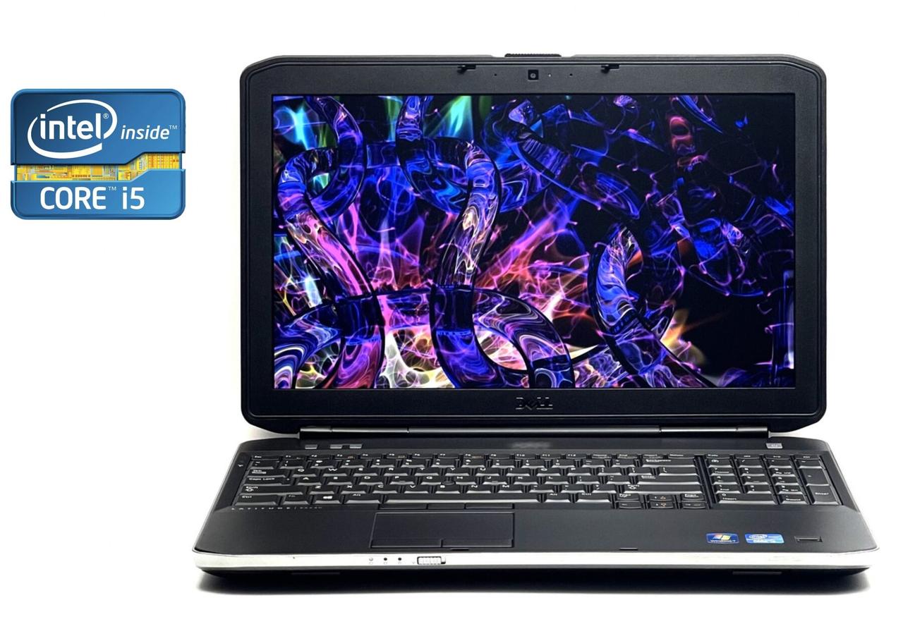 Ноутбук А-клас Dell Latitude E5530/ 15.6" (1366x768)/ Core i5-3230M/ 8 GB RAM/ 240 GB SSD/ HD 4000