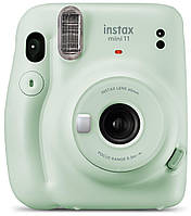 Фотоапарат миттєвого друку Fujifilm Instax Mini 11 Green з фотопаперою + ремінець