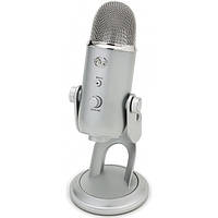 Микрофон конденсаторный Blue Microphones Yeti 988-000238 Silver USB + тройной капсюль