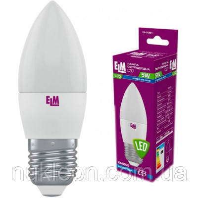 Популярний! Лампочка ELM E27 (18-0081) - Краща якість тільки на Nukleon.com.ua, фото 1