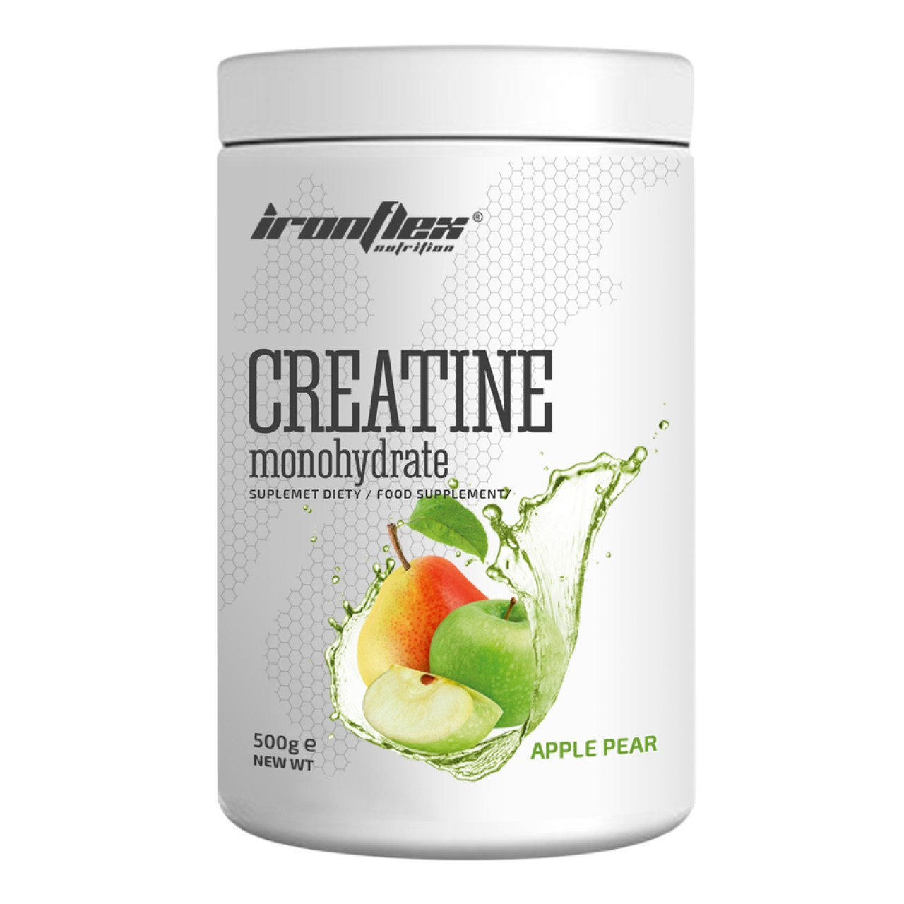 Креатин моногидрат IRON FLEX CREATINE 500 грам Смак : kiwi cactus