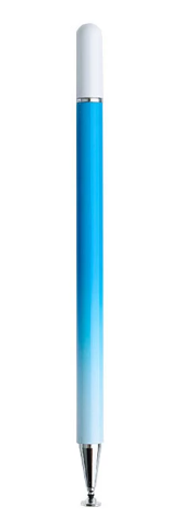 Стилус для малювання на мобільних пристроях (магнітний колпачек) Gradient Blue Голубий