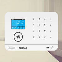 Сенсорна GSM сигналізація для дому з датчиком руху та WIFI Alarm TECPEAK