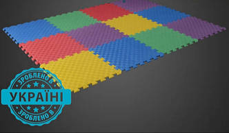 М'яка пiдлога (Килимок-пазл 50*50*1см) Мозаїка.