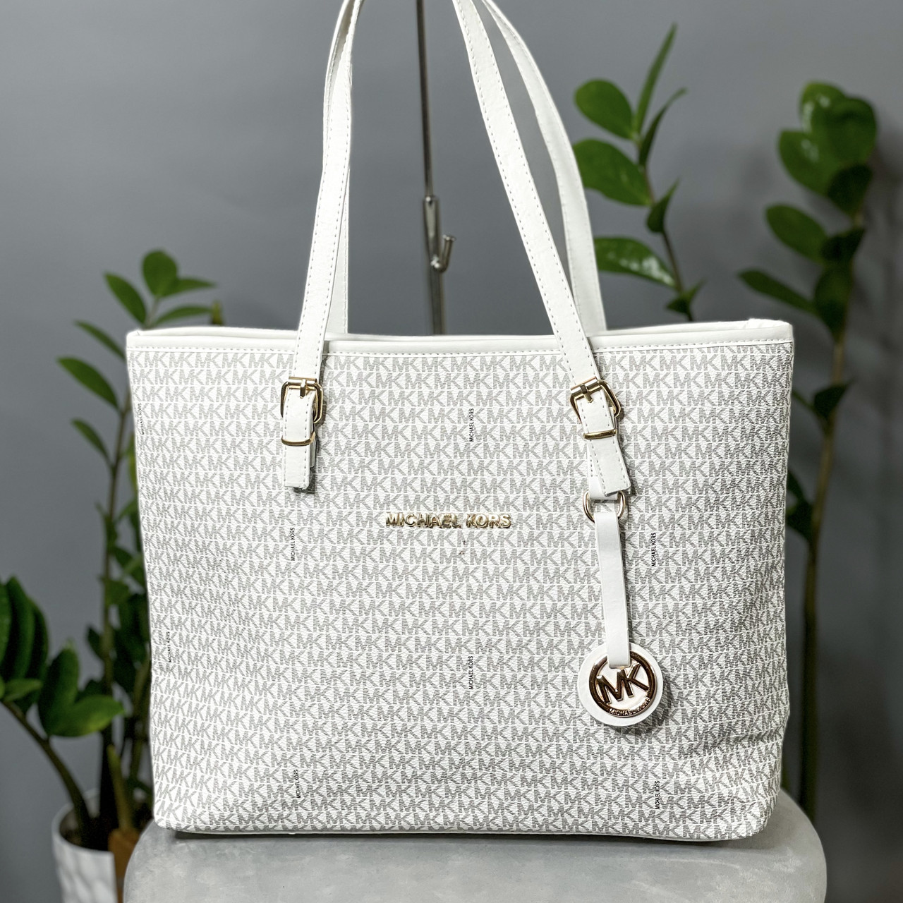 Купить Женская сумка в стиле Майкл Корс/Michael Kors белая, цена 740 ...