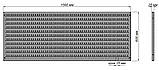 Панель перфорована для інструменту 1560 х 600 х 25 мм, фото 2