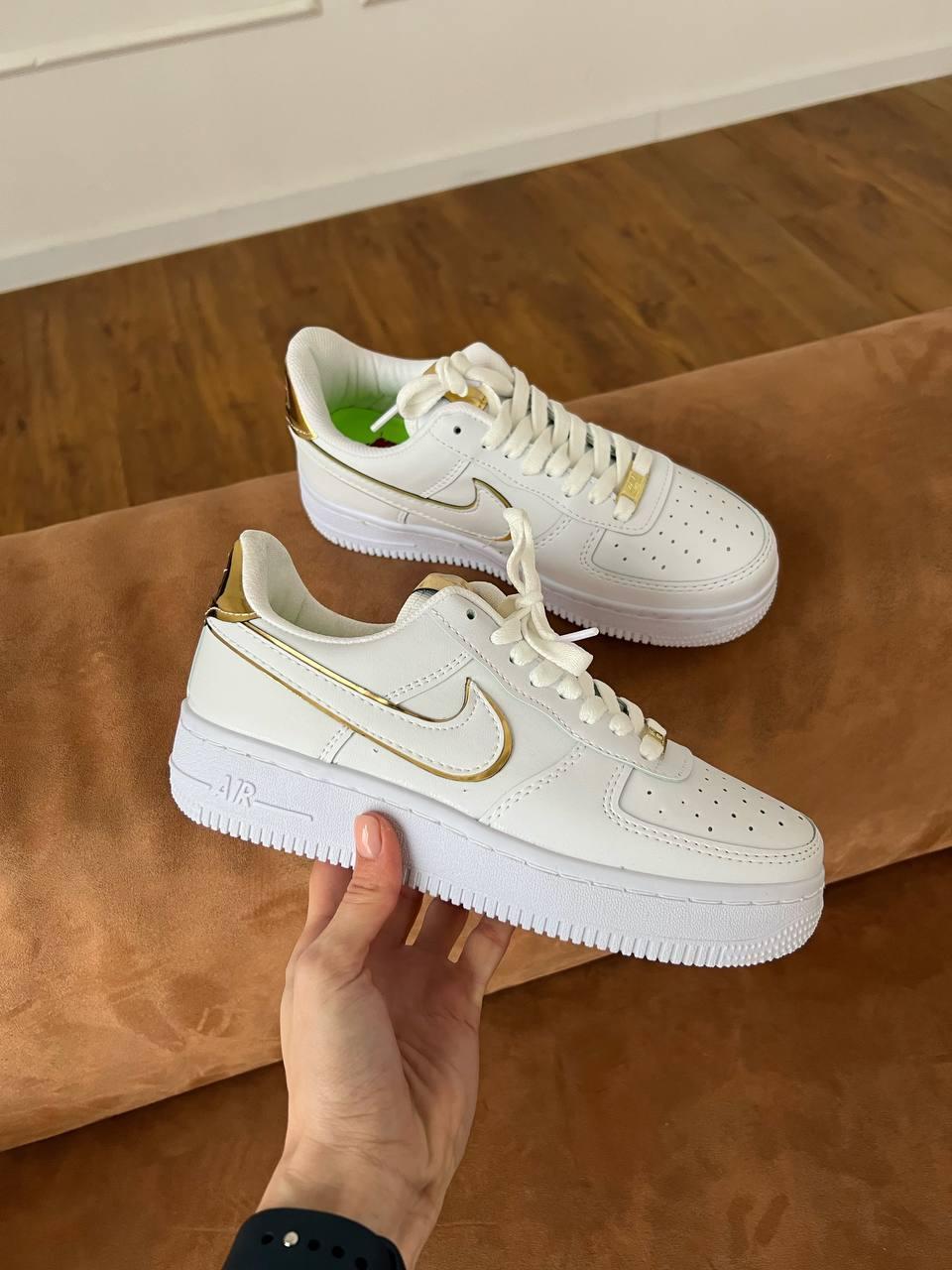 Nike Air Force 1 White Gold v2 ID