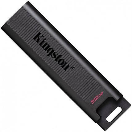 Флешка USB 3.2 512GB Kingston DataTraveler Max Black (DTMAX/512GB), фото 1