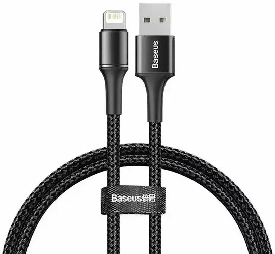 Кабель Baseus USB-Lightning 2.4 А, скоростная зарядка для айфона, цена ...