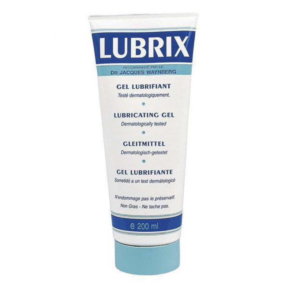 Лубрикант на водній основі LUBRIX без парабентів. 200 мл.