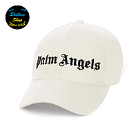 Кепка бейсболка с вышивкой - Palm Angels / Палм Ангелс S/M Белый