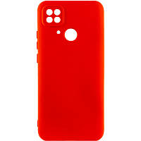 Чехол Silicone Cover Lakshmi Full Camera (A) для Xiaomi Redmi 10C, Красный / Red