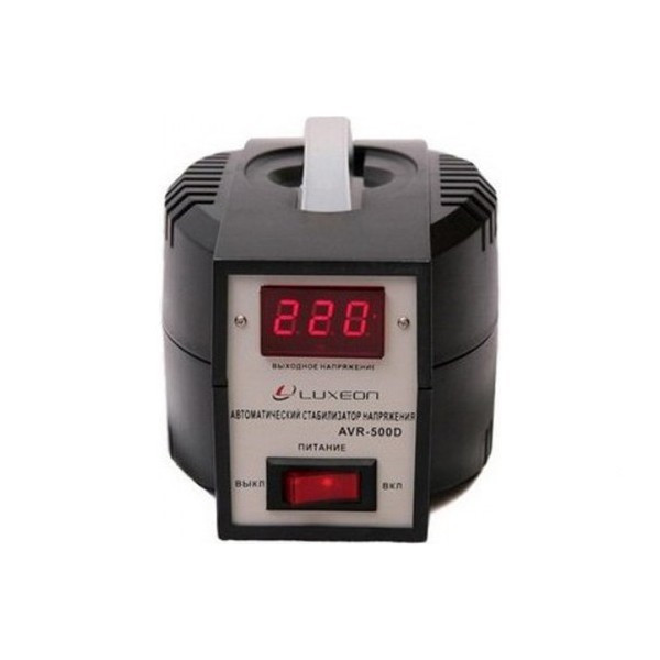 Стабілізатор напруги Luxeon AVR-500D, релейний, фото 1