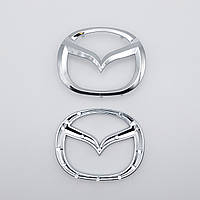 Эмблема руля Mazda (хром), 67х53 мм