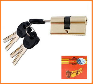 Циліндр Імперіал ZС 60mm 30/30 к/к жовтий (матеріал - ZAMAK)