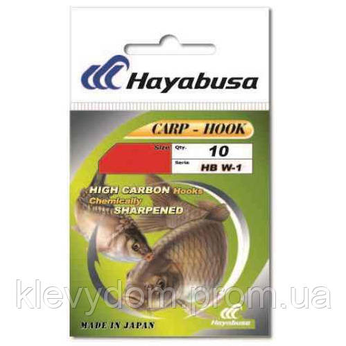 Купить Крючки карповые Hayabusa W1 Carp Hook №2 10 шт., цена 120 ...