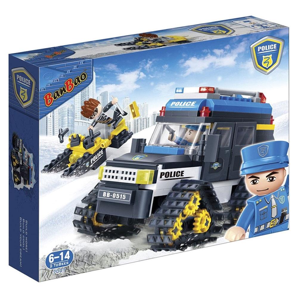 Конструктор Снігохід Поліції Banbao 7007, 315 дет.