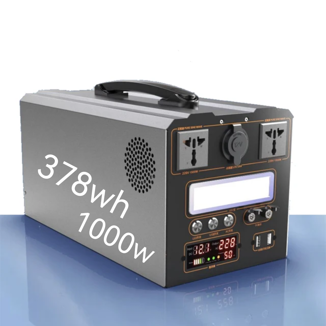 ЗАРЯДНА СТАНЦІЯ 378wh. 1000w. Генератор для дому, офісу, дачі.