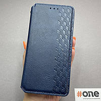 Чехол-книга для Samsung Galaxy A33 5G (A336B) кожаная книжка c подставкой на телефон самсунг а33 5г синяя rhm