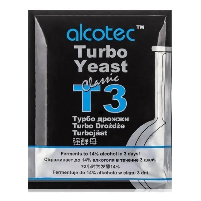 Турбо дріжджі для цукру Alcotec T3 - спиртові дріжджі Алкотек ...
