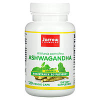 Ашваганда, Ashwagandha, Jarrow Formulas, 300 мг, 120 вегетарианских капсул