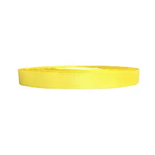 Атласна стрічка жовта 0,6 см х 36 ярдів
