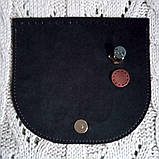 Клапан сумки. "Фея". Колір Коньячний, фото 2