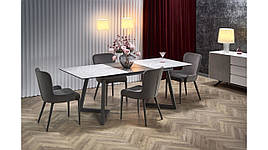 Стіл розкладний Tiziano 160-210x90 сірий Halmar