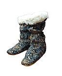 Капці домашні чобітки жіночі принт Тигр р.36/37, фото 2