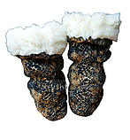 Капці домашні чобітки жіночі принт Тигр р.36/37, фото 5