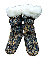 Капці домашні чобітки жіночі принт Тигр р.36/37