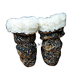 Капці домашні чобітки жіночі принт Тигр р.36/37, фото 4