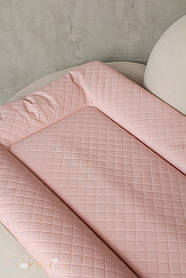 Повивальний матрац Cebababy 50x70 Caro Premium line, pink nude, рожевий