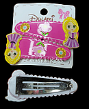 Шпилька-хлопавка (тик-так) затискач дитяча "Принцеси" 5 см в асортименті, 2 шт (СС 2-20), фото 8