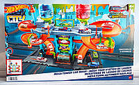 Трек Хот Вілс Автомийка Мегавежа Hot Wheels City Mega Tower Car Wash HDP05