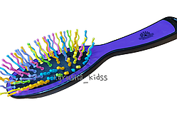 Масажний гребінець для волосся Global Fashion Professional кольоровий 18 см 7083