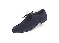 Сіро-сині туфлі замшеві 43 розміру