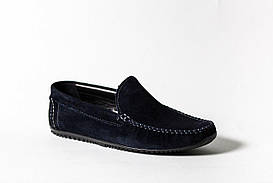 Замшеві Мокасини Prime Shoes сині