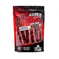 Бойлы для рыбы тонущие Adder клубника 200g (16mm)