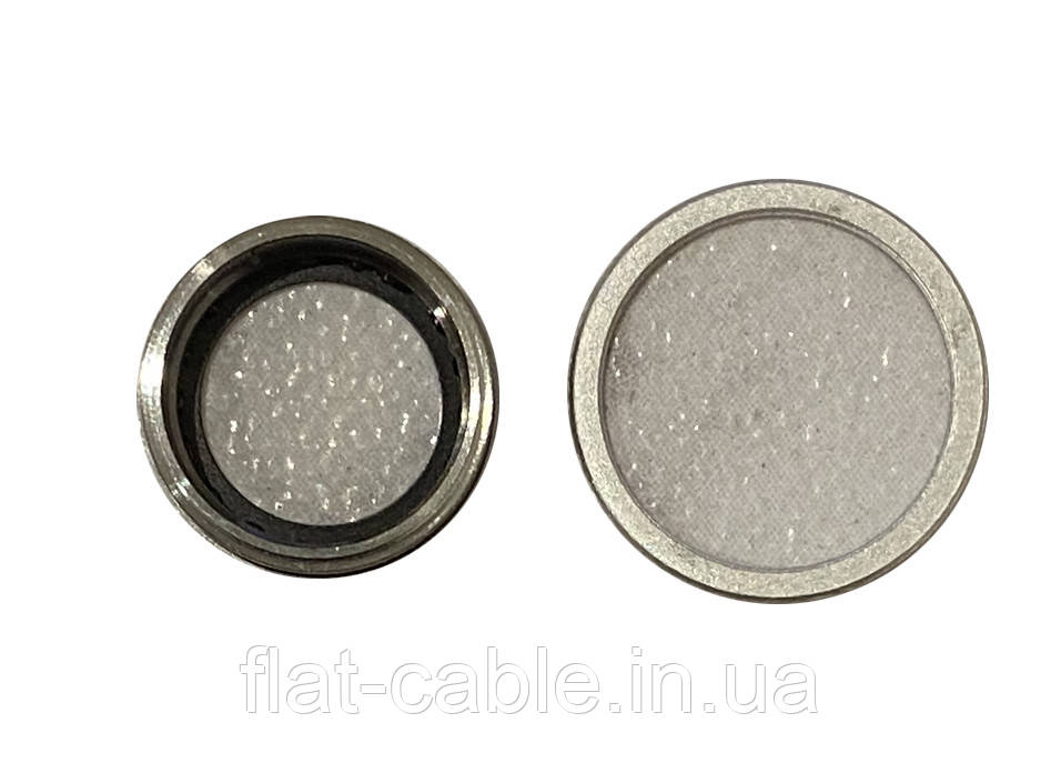 Скло камери для iPhone 11 Срібне з рамкою